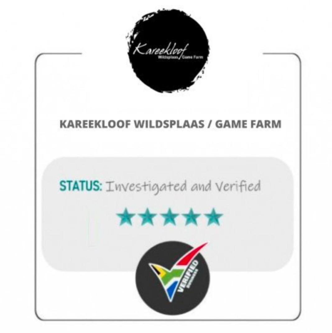 فيلا Kareekloof Game Farm Derby المظهر الخارجي الصورة